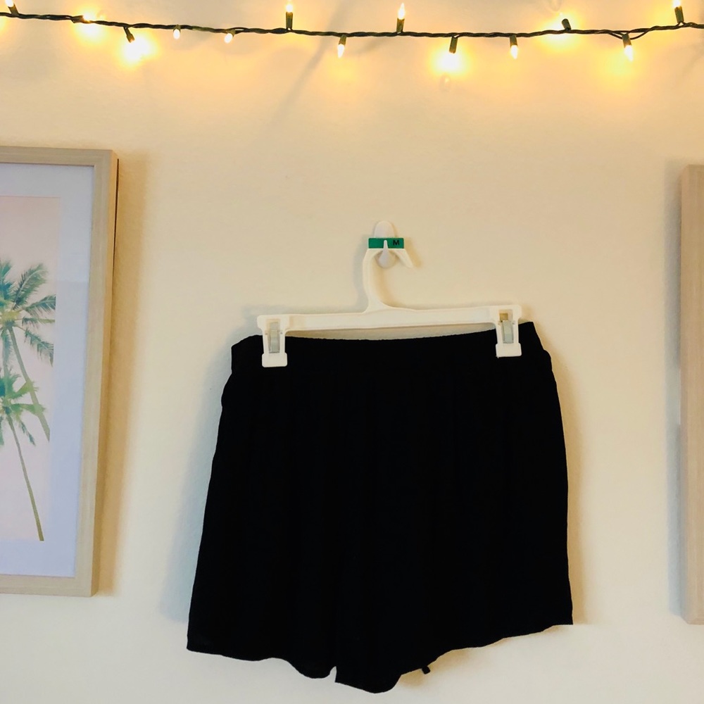 Black shorts